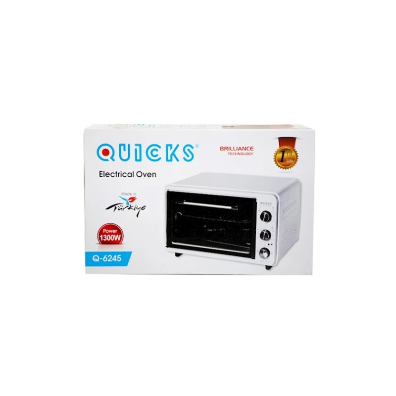 Электродуховка Quicks Q- 6245 Черная