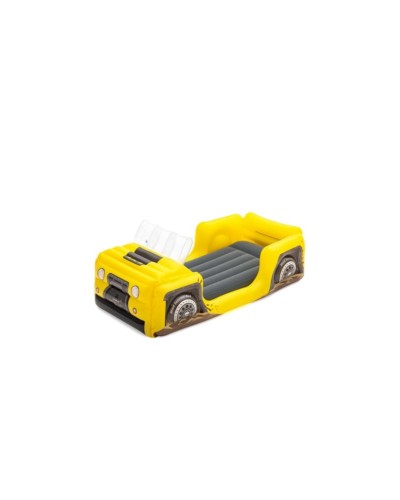 Birnəfərli hava ilə doldurulan döşək Bestway 67714, sarı, 84x160x62 sm