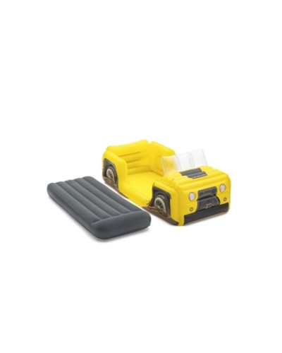 Birnəfərli hava ilə doldurulan döşək Bestway 67714, sarı, 84x160x62 sm