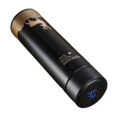 Термос с датчиком температуры, черный, 480 мл Термос с датчиком температуры, черный, 480 мл