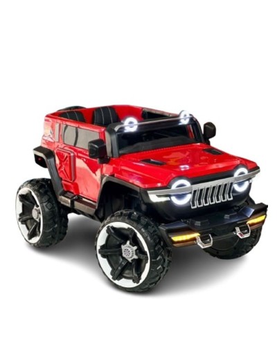 Uşaq elektrik avtomobili P.M Off-Road 2218-4, qırmızı