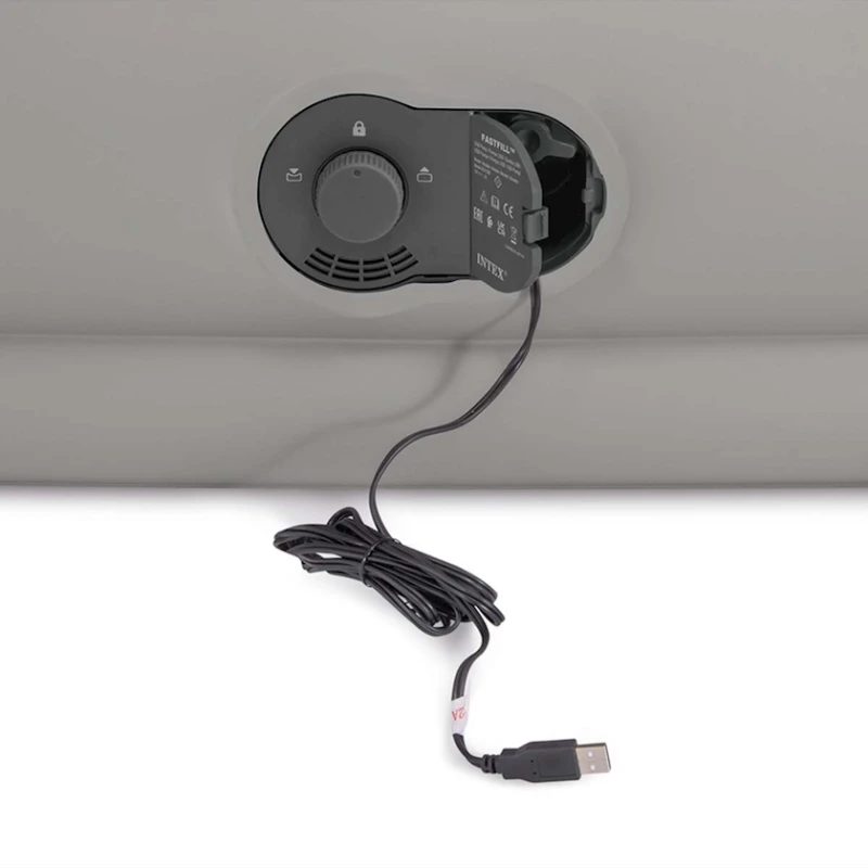 Матрас надувной Intex 64112, серый, 99x191x30 см Матрас надувной Intex 64112, серый, 99x191x30 см