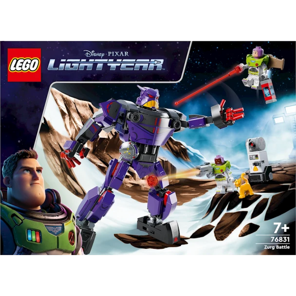 Конструктор LEGO Lightyear Zurg Battle 76831, 7+ лет, 261 элементов