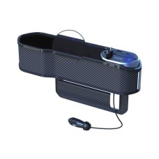 Avtomobil üçün orqanayzer Green Lion Universal Organizer with Wireless Doc Black
