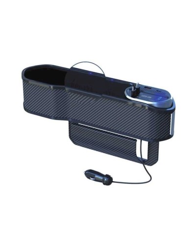 Avtomobil üçün orqanayzer Green Lion Universal Organizer with Wireless Doc Black