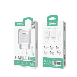 Şəbəkə enerji toplama cihazı Inkax CD-53 Type-C (6901004413947)