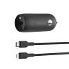 Зарядное устройство автомобильное Belkin 30W USB-C Black Зарядное устройство автомобильное Belkin 30W USB-C Black