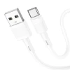 Kabel USB Hoco X83 USB to Type-C 3 A, 1 m, ağ