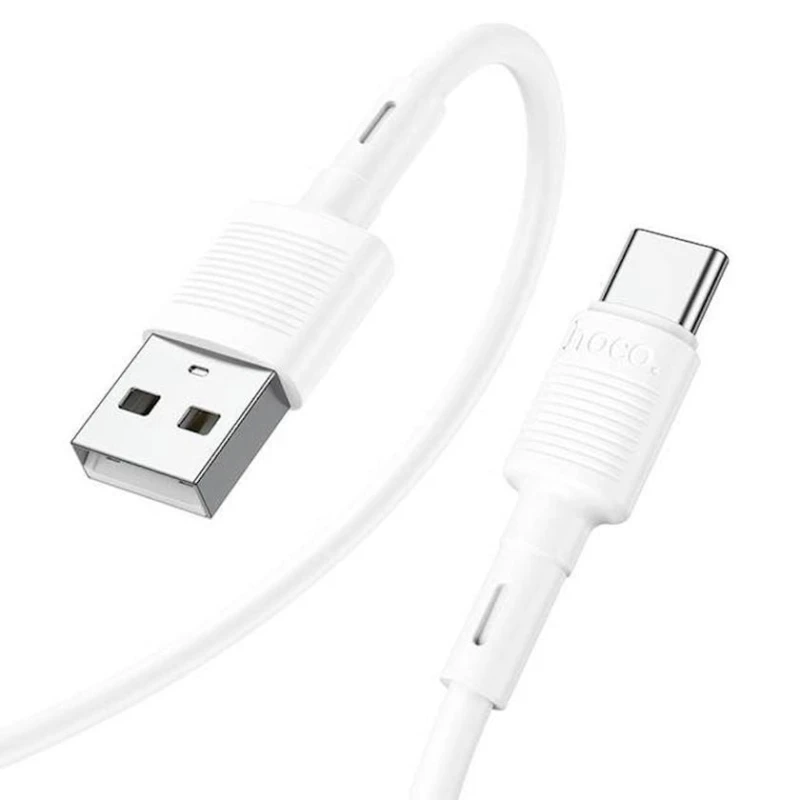 Kabel USB Hoco X83 USB to Type-C 3 A, 1 m, ağ