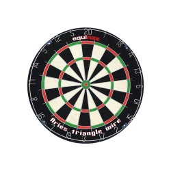 Мишень Garlando Equinox Aries Sisal Fiber Da-11 с корпусом из волокна, Диаметр 45.7 см + 6 дротиков, Средний уровень Мишень Garlando Equinox Aries Sisal Fiber Da-11 с корпусом из волокна, Диаметр 45.7 см + 6 дротиков, Средний уровень