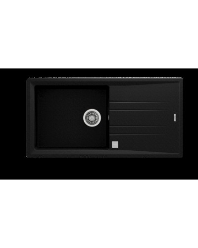 Mətbəx çanağı Teka Stone 60 LTG 1B 1D Metallic/Black Evye