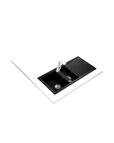 Mətbəx çanağı Teka Stone 60 LTG 1B 1D Metallic/Black Evye