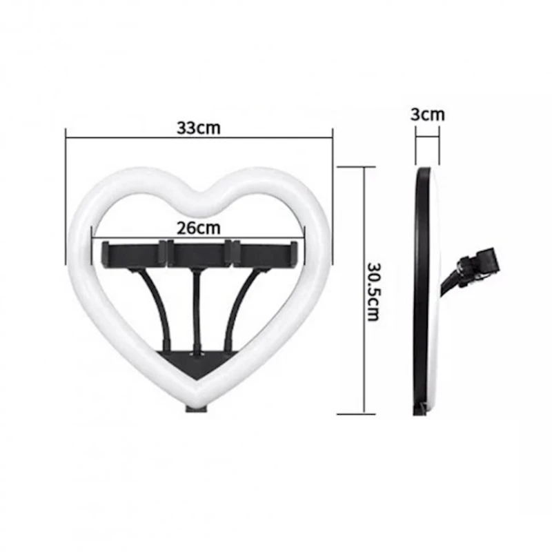 Лампа кольцевая Rgb Led JM33-13 Лампа кольцевая Rgb Led JM33-13