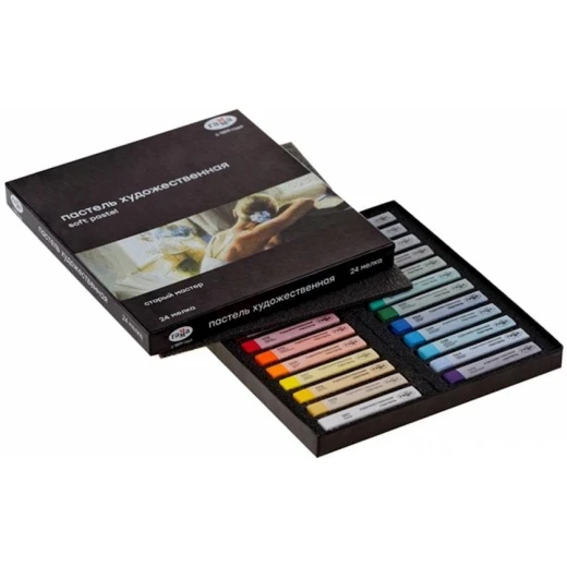 Набор сухой пастели Гамма Старый Мастер, 24 шт Набор сухой пастели Гамма Старый Мастер, 24 шт