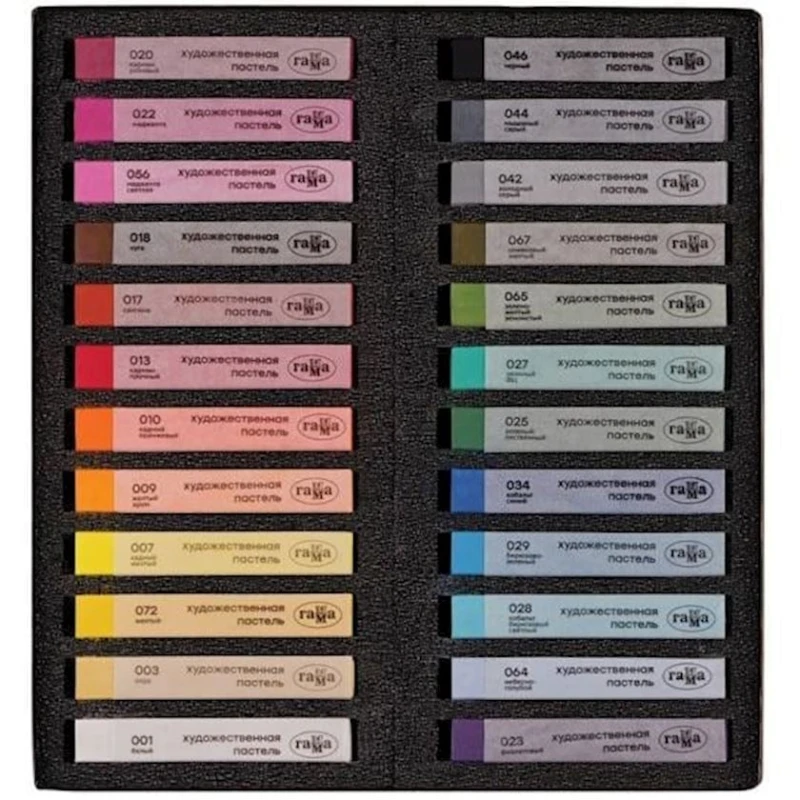 Набор сухой пастели Гамма Старый Мастер, 24 шт Набор сухой пастели Гамма Старый Мастер, 24 шт