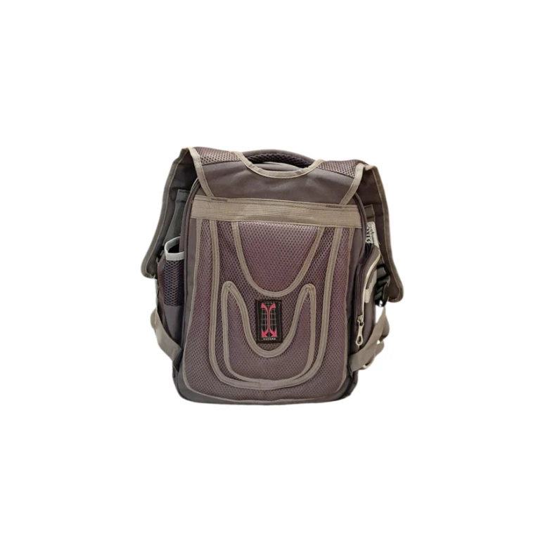 Məktəbli bel çantası Oxford B-187, parça, 35x28x15 sm, boz Məktəbli bel çantası Oxford B-187, parça, 35x28x15 sm, boz