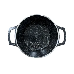 Наборы посуды для готовки Unique ZGH_00080, гранит, черный, 12 предметов