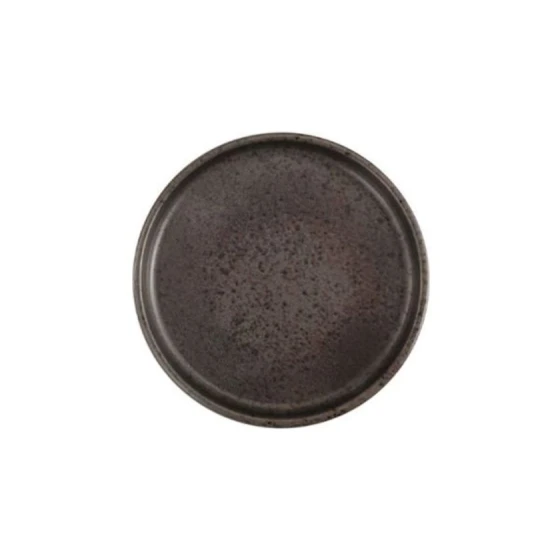 Тарелка Porland Stoneware Ironstone, круглая, 16 см, коричневая Тарелка Porland Stoneware Ironstone, круглая, 16 см, коричневая