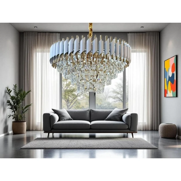 Подвесная люстра Şəms Aydınlatma 813-60 см, белый