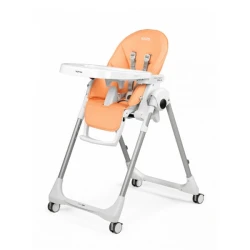 Стульчик для кормления Peg Perego Prima pappa peach, оранжевый Стульчик для кормления Peg Perego Prima pappa peach, оранжевый