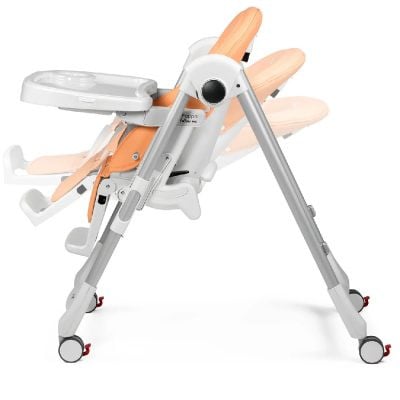 Стульчик для кормления Peg Perego Prima pappa peach, оранжевый