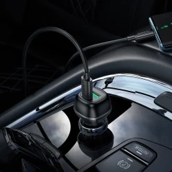 Автомобильный внешний аккумулятор AZAKS Z85A 48 Вт с двумя портами PD30WQC3.0