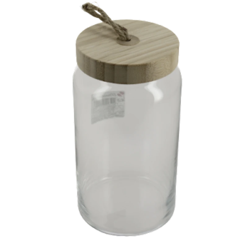 Банка для сыпучих продуктов стеклянная Pasabahce Woody 43593B, 1130 мл Банка для сыпучих продуктов стеклянная Pasabahce Woody 43593B, 1130 мл