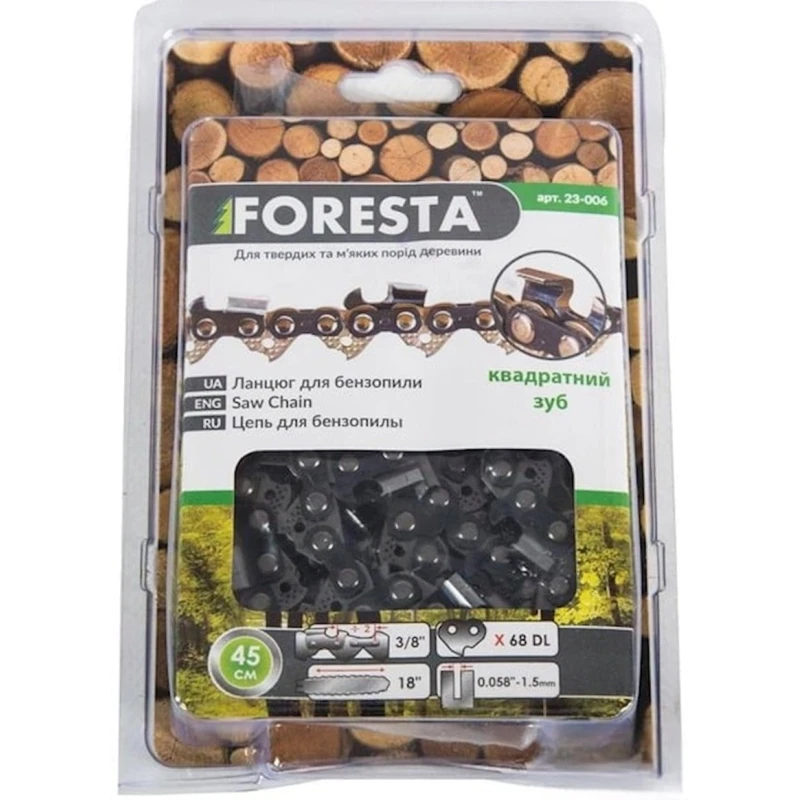 Zəncirli mişar üçün zəncir Foresta 72243005 18