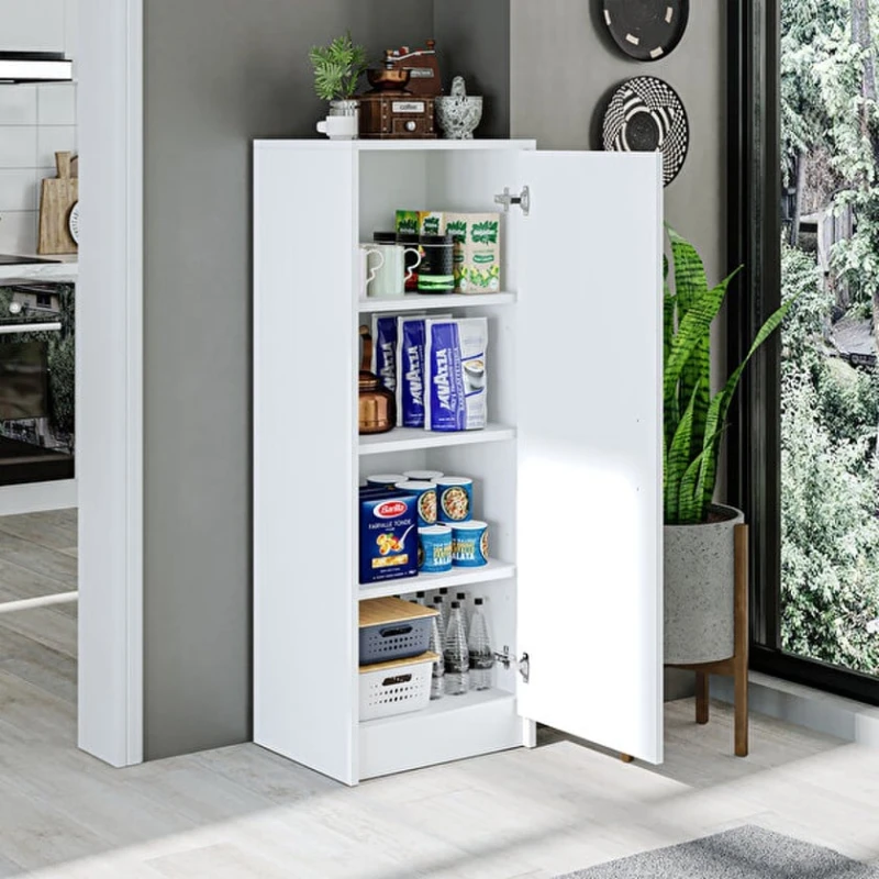 Шкаф Ev Plus 12116098, ЛДСП, 45x35x121 см Шкаф Ev Plus 12116098, ЛДСП, 45x35x121 см