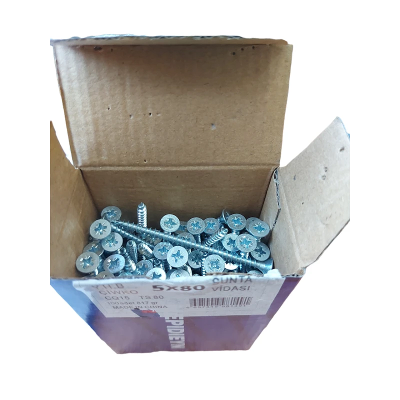 Шуруп Mepidieyn, 5x80 мм, 100 штук Шуруп Mepidieyn, 5x80 мм, 100 штук