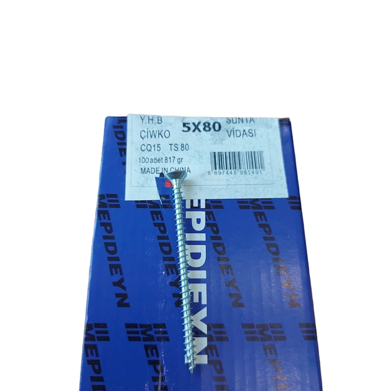 Шуруп Mepidieyn, 5x80 мм, 100 штук Шуруп Mepidieyn, 5x80 мм, 100 штук