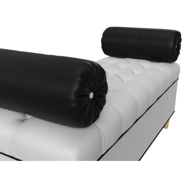 Пуфик 22, ткань, серый, 40x35x80 см Пуфик 22, ткань, серый, 40x35x80 см