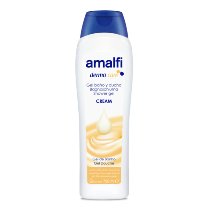 Гель для ванны и душа Amalfi Dermo Care Cream, 750 мл Гель для ванны и душа Amalfi Dermo Care Cream, 750 мл