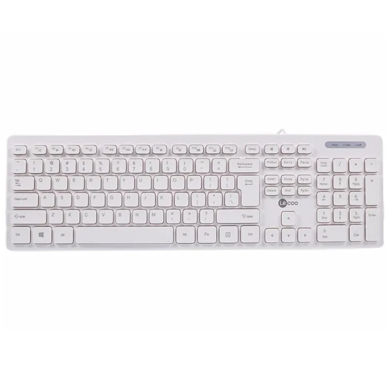 Комплект клавиатура и мышь Lecoo KW201 White Комплект клавиатура и мышь Lecoo KW201 White