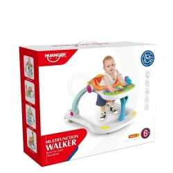 Yerimə üçün diyirlənən araba Huanger 4-in-1 Multi Functional HE0802, 6 ay+