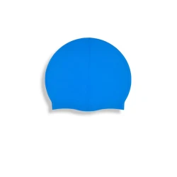 Шапочка для плавания Cap01-5, one size, силикон, голубой