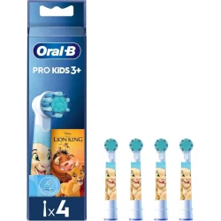 Насадки для детской щетки Oral-B Pro-Kids 3+ Lion King EB10S, 4 шт Насадки для детской щетки Oral-B Pro-Kids 3+ Lion King EB10S, 4 шт