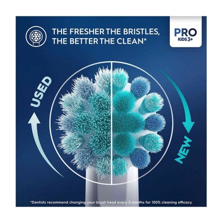 Насадки для детской щетки Oral-B Pro-Kids 3+ Lion King EB10S, 4 шт Насадки для детской щетки Oral-B Pro-Kids 3+ Lion King EB10S, 4 шт