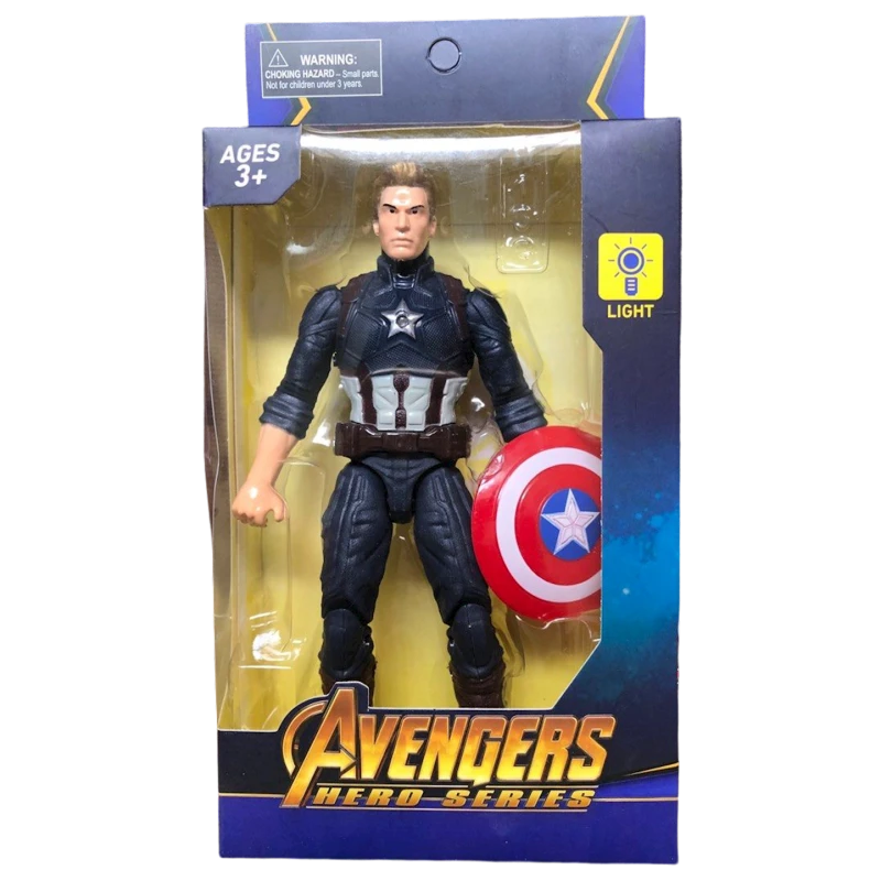 Фигурка Captain America 1849-127, 15 см, 3+ лет Фигурка Captain America 1849-127, 15 см, 3+ лет