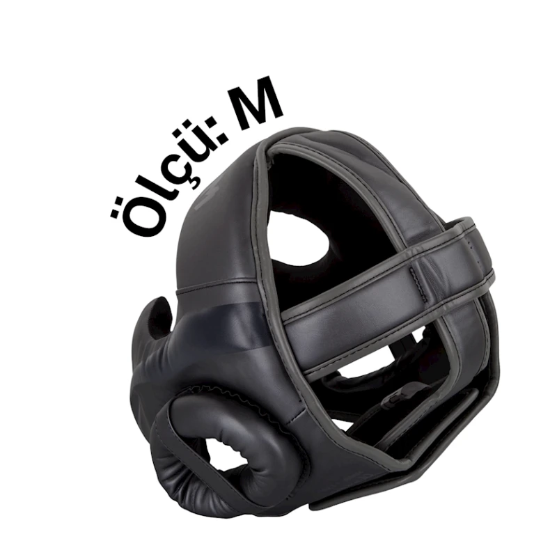 Boks dəbilqəsi Venum 1440, qara, ölçü M