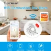 Датчик утечки газа Tuya Wi-Fi Smart Natural Gas Alarm Sensor Датчик утечки газа Tuya Wi-Fi Smart Natural Gas Alarm Sensor