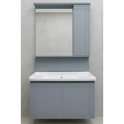 Комплект мебели для ванной Elfa 153-60, серый