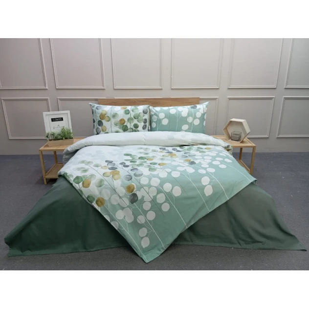 Комплект постельного белья Moonstar SHA-00006405, простыня 220x240 см, пододеяльник 200x220 см, наволочки 50x70 см, двуспальный, разноцветный