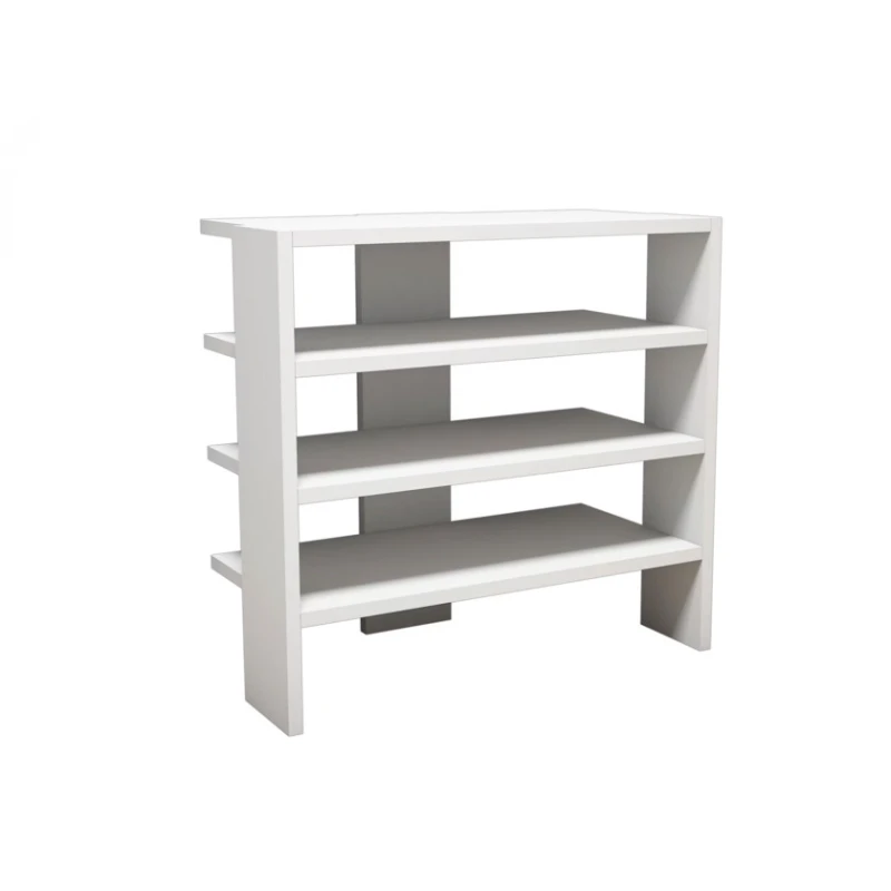 Подставка для обуви Art Mebel 6, ламинат, белая, 60х70х30 см Подставка для обуви Art Mebel 6, ламинат, белая, 60х70х30 см