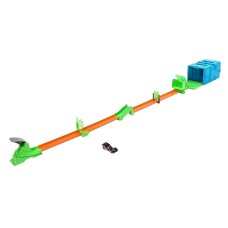 Avtotrek Hot Wheels HKX47 Track Builder Toxic Super Jump Pack, 4+ yaş