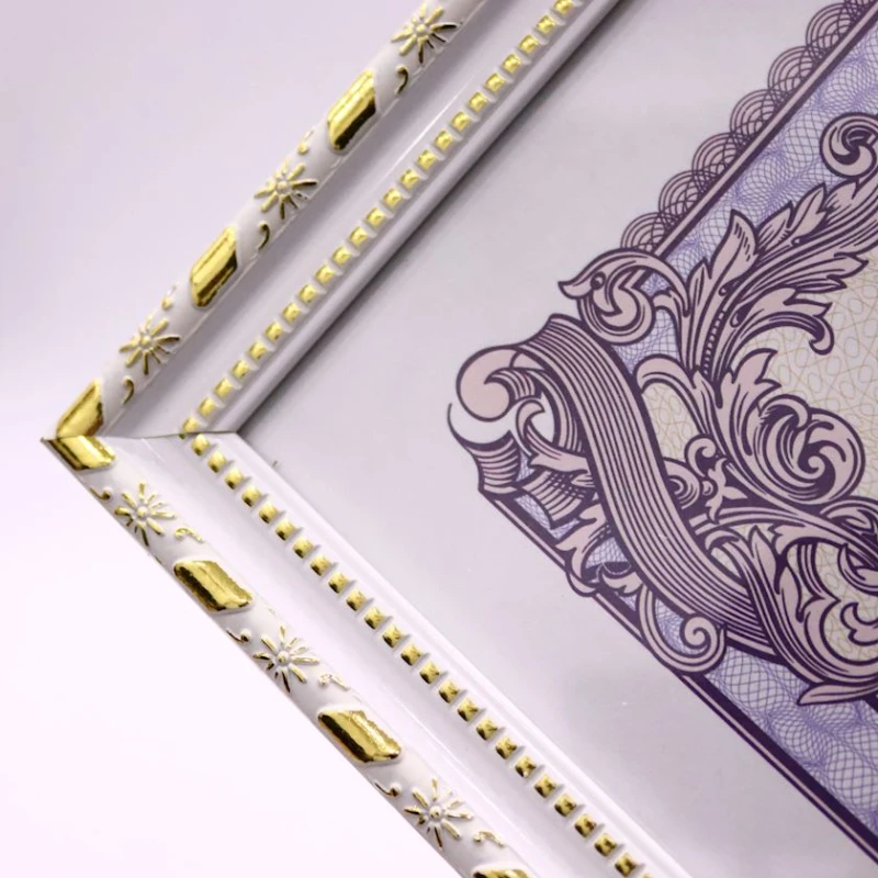 Foto çərçivə PS8017, qızılı/ağ, 20х30 sm Foto çərçivə PS8017, qızılı/ağ, 20х30 sm