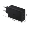 Зарядное устройство Samsung 65W 3 Port Black