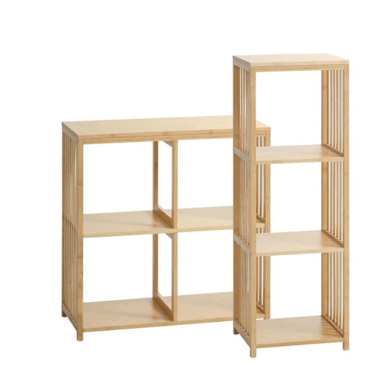Стеллаж JYSK Ballum, 4 полки, бамбук