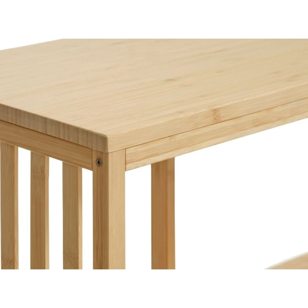 Стеллаж JYSK Ballum, 4 полки, бамбук