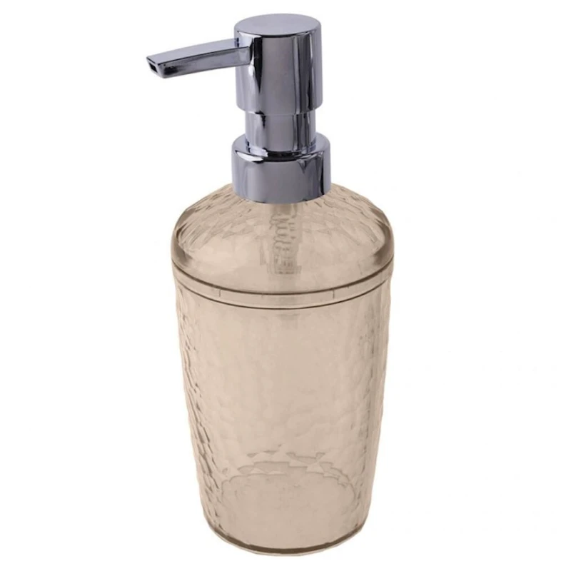 Дозатор для мыла Plast TeamTule, 350 мл, коричневый Дозатор для мыла Plast TeamTule, 350 мл, коричневый